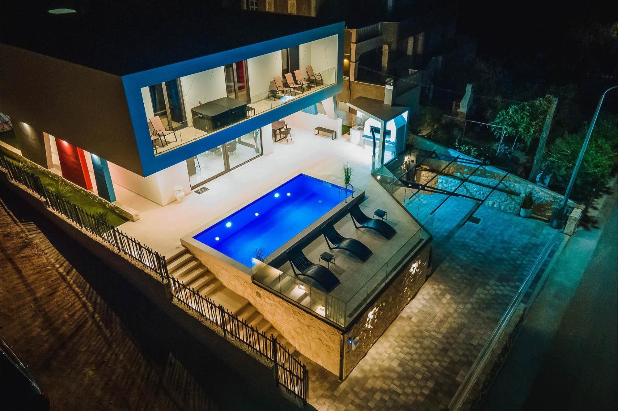 Villa Nada Drače Esterno foto